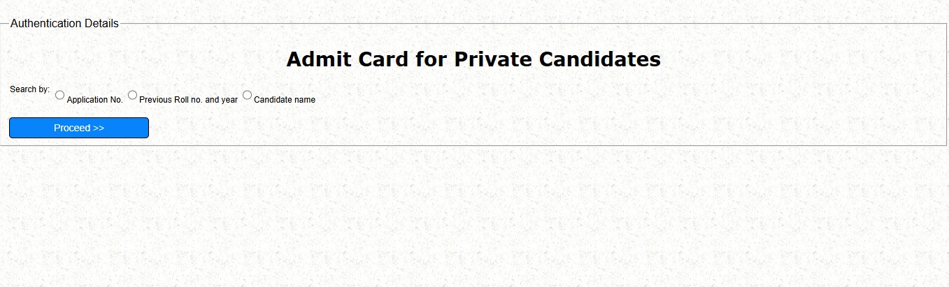 CBSE Board Admit Card 2025 Private Candidate