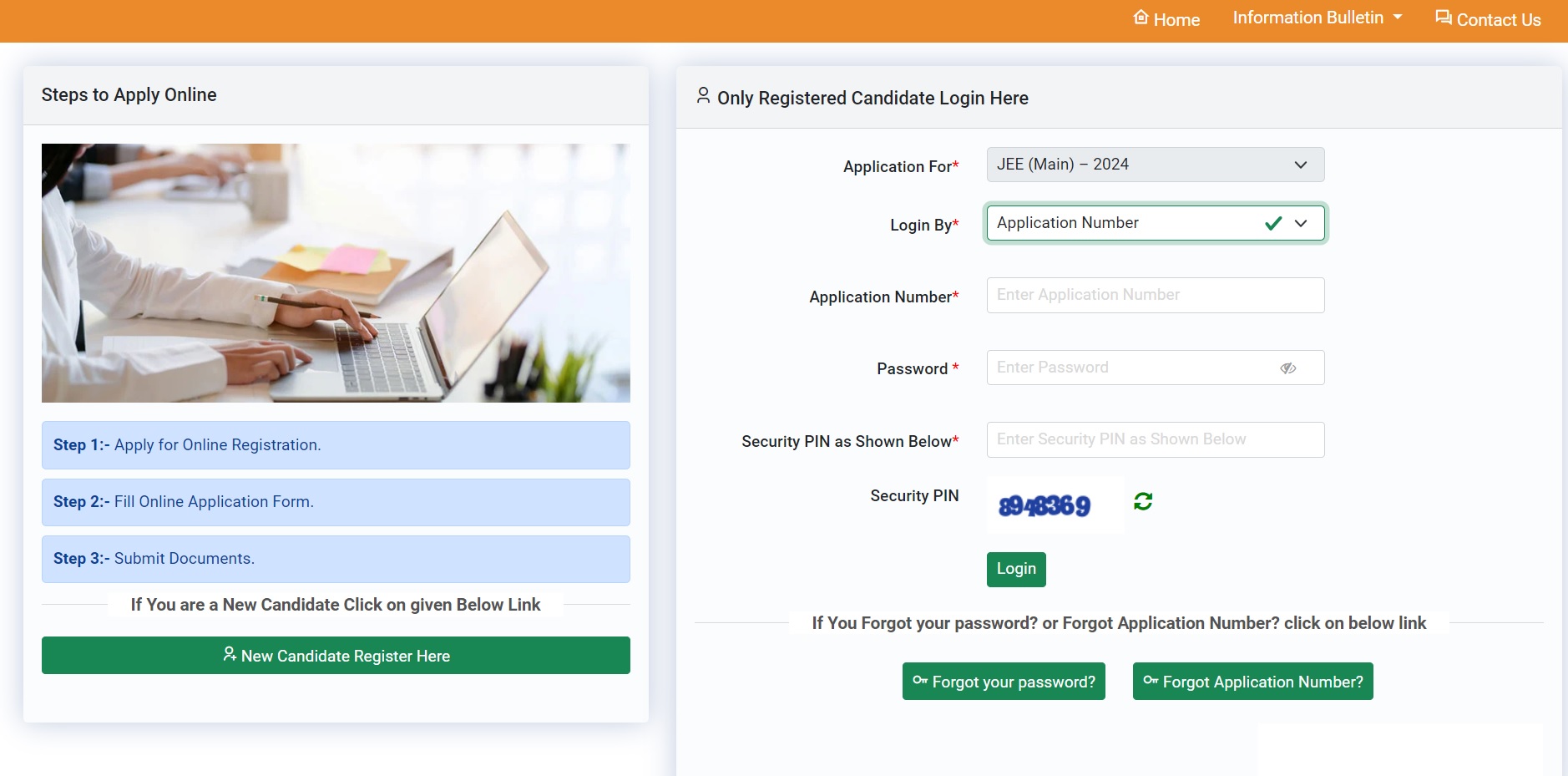 Jee Main 2024 Registration
