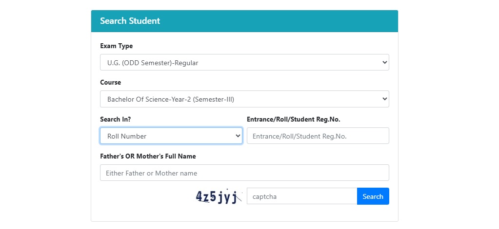 PPU UG SEM 3 Exam Form Banner