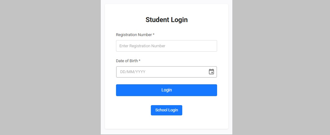 BSEB Dummy Admit Card Login Page